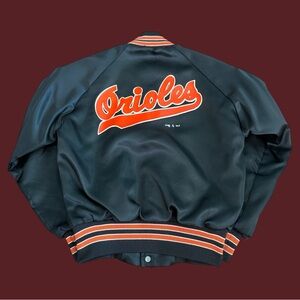 Chalk Line MLB 1989 Baltimore Orioles YOUTH Satin Jacket